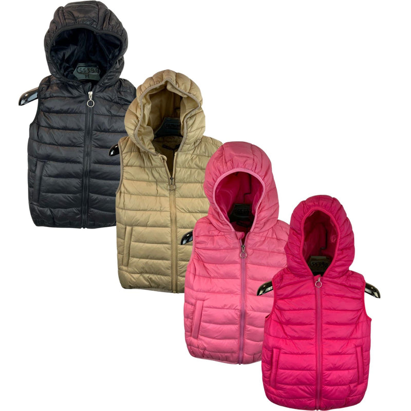 Kids Hooded Gilet 55390