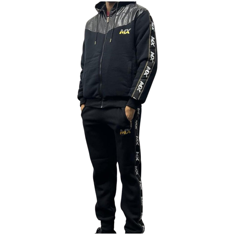 Mens Thick Fleece Lined Tracksuit Waylen