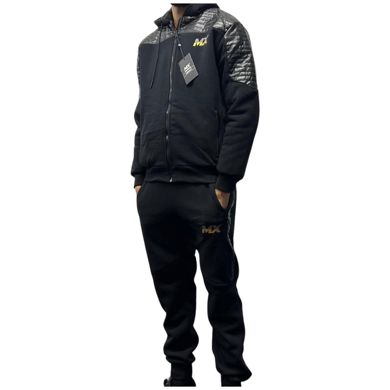 Mens Thick Fleece Lined Tracksuit Archer