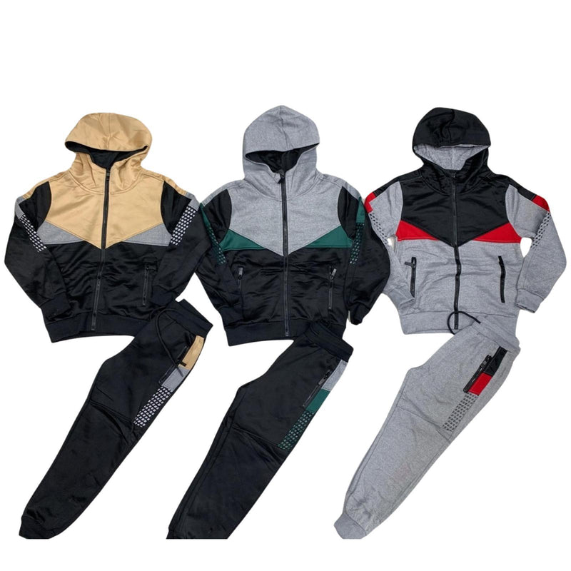 Boys And Mens Tracksuit Fleece Lined 3635