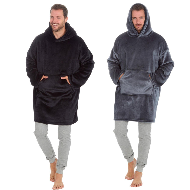 Mens Plain Oversized Hoodie