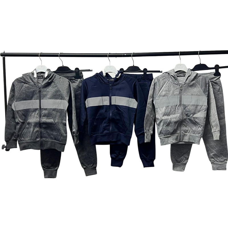 Boys Reflective Detail Tracksuit VX-822