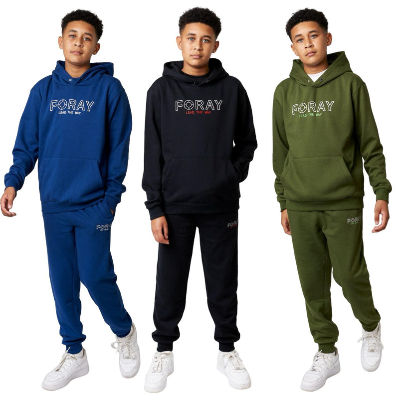 TTC PABLO Boys Pullover Hoodie Tracksuit Set