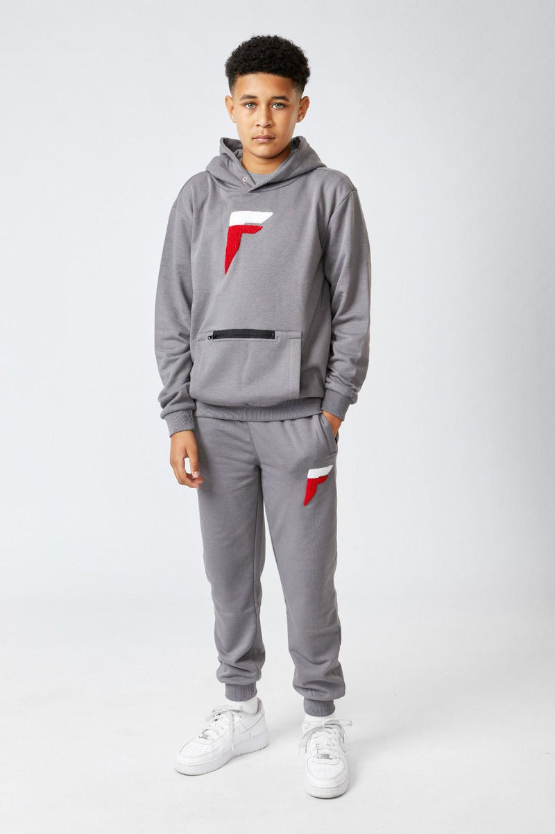 Boys Pullover Hoodie Tracksuit Soft Polycotton Capone