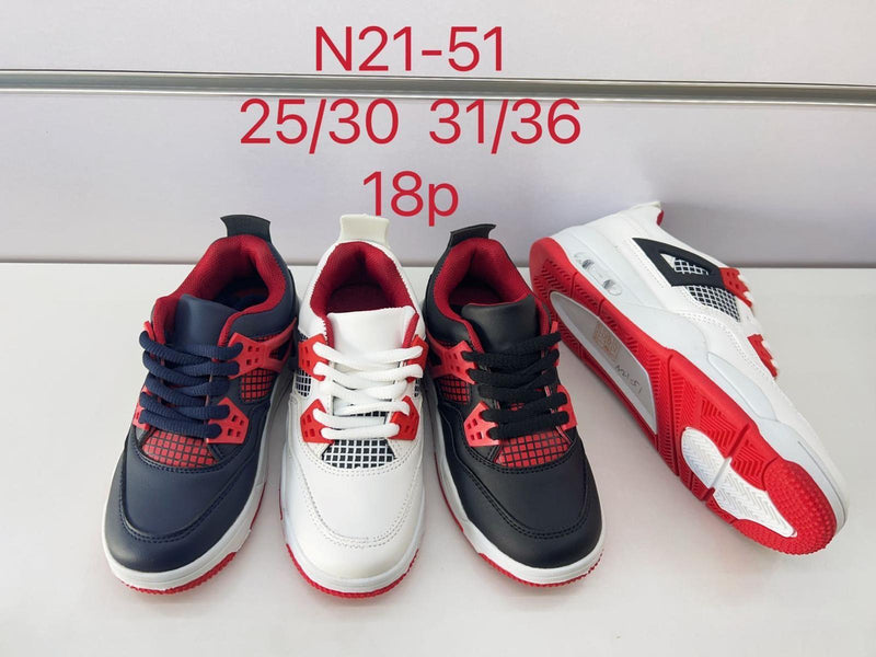 Kids Unisex Trainers N21-51