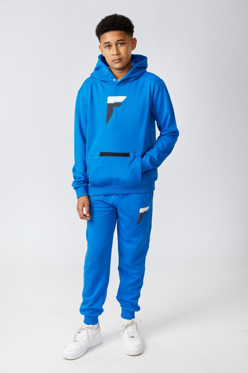 Boys Pullover Hoodie Tracksuit Soft Polycotton Capone