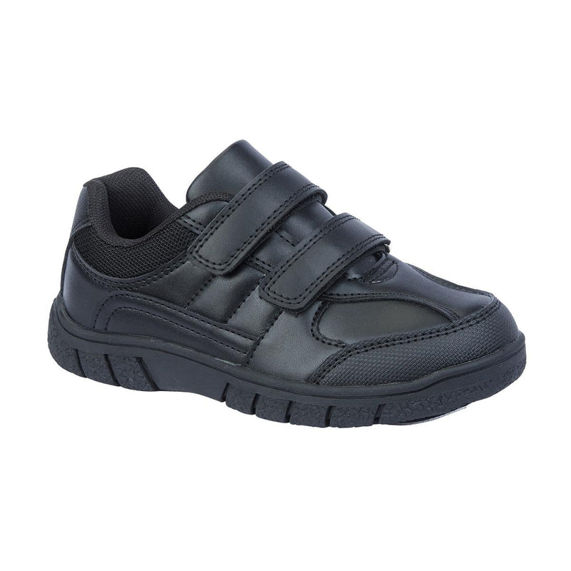 Boys School Shoes Twin Fastening Charlie