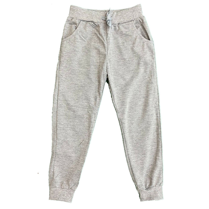 Boys Girls Kids Plain Jogging Sports Tracksuit Bottoms Joggers PE School.