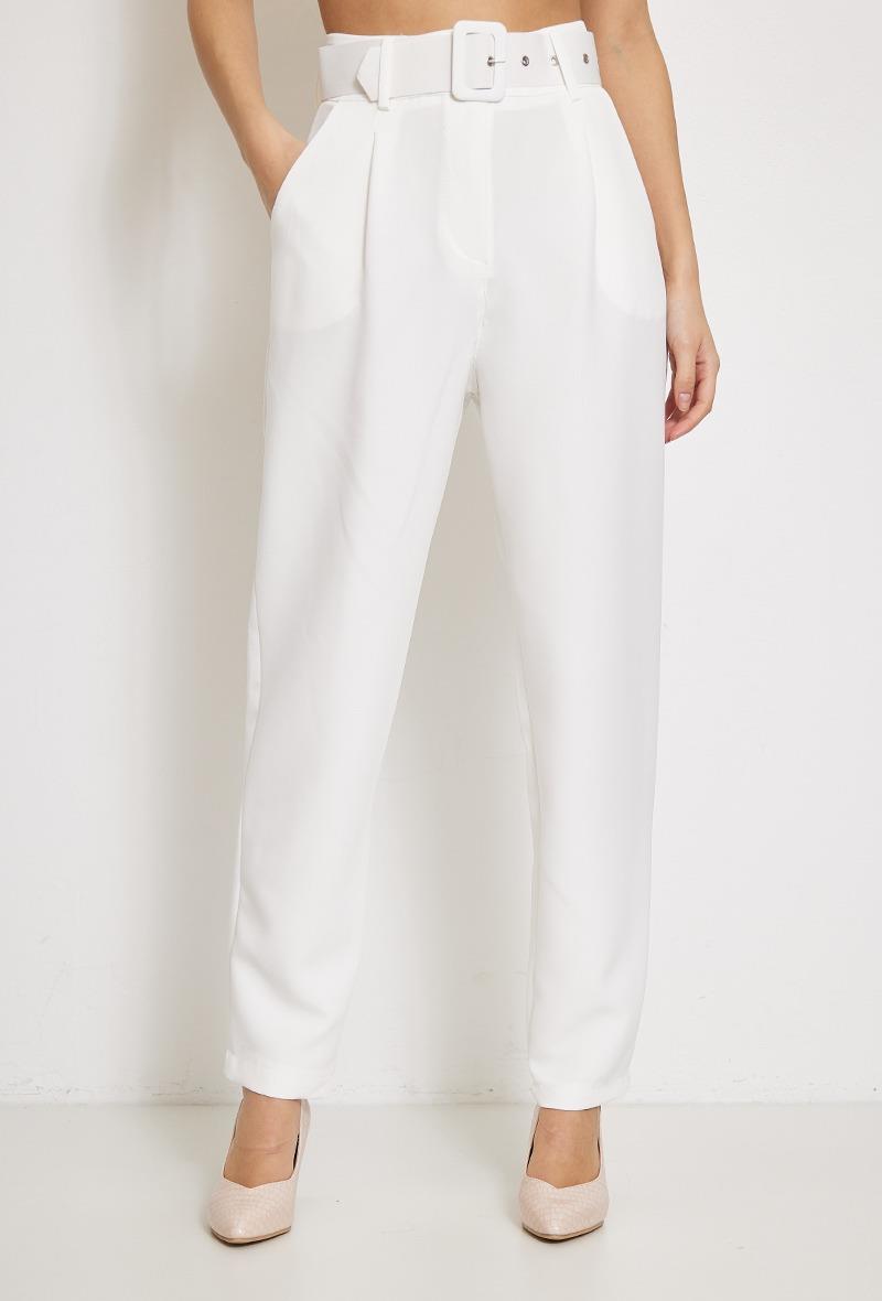 Ladies Belted Trousers