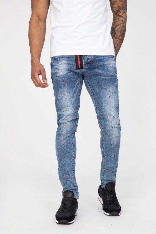 Mens Denim Jeans Blue CO-004