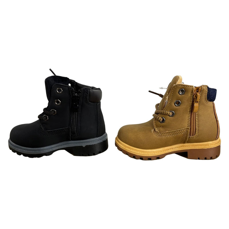 Kids Unisex Lace Up Boots