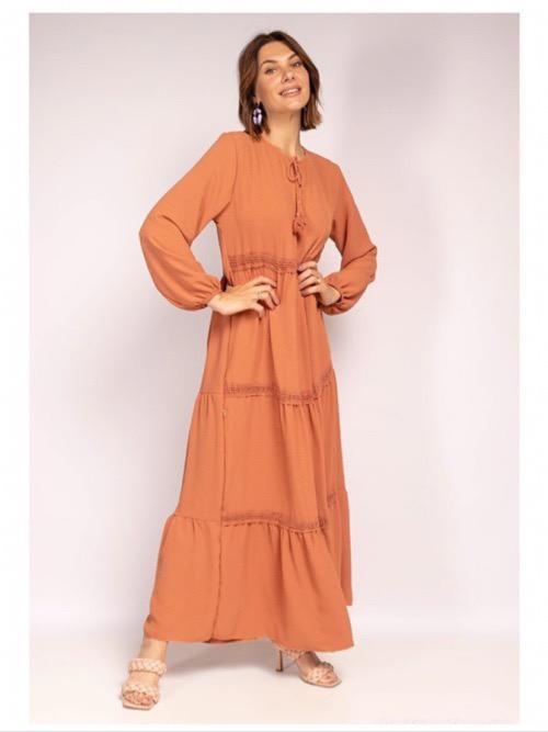 Ladies Layered Maxi Dress