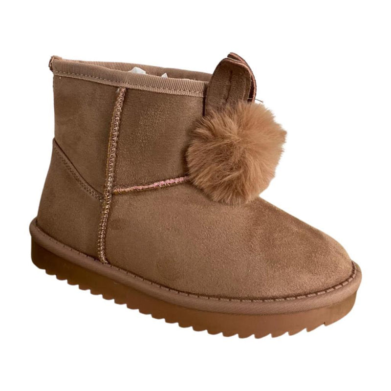 Girls Faux Fur Lined Boots