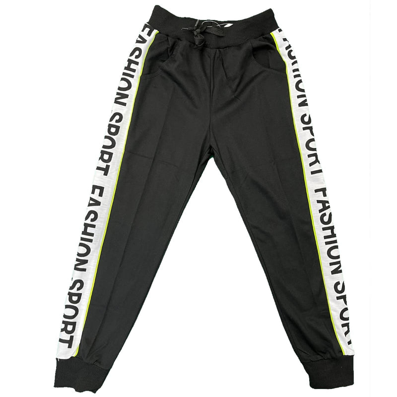 Boys Joggers Panel Fashion Sport Jogging Bottoms Lightweight Summer