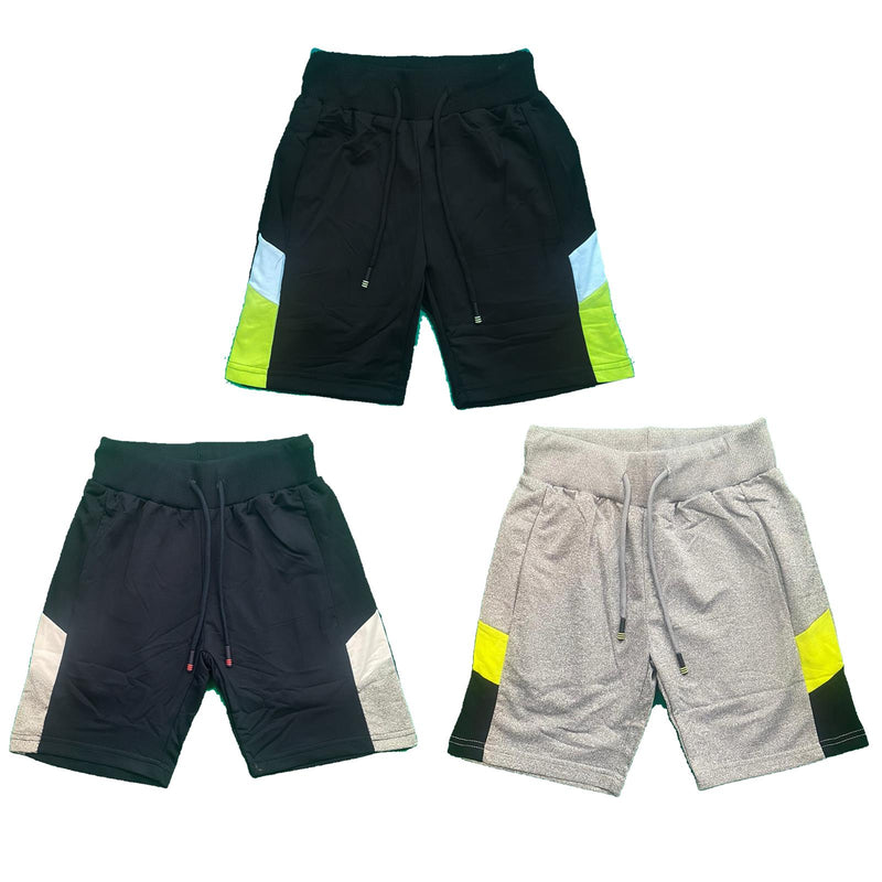 Boys Shorts Panel Kids Sports Pants Summer Gym PE