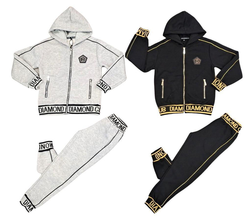 Boys Diamond Tracksuit (3-14 Years)