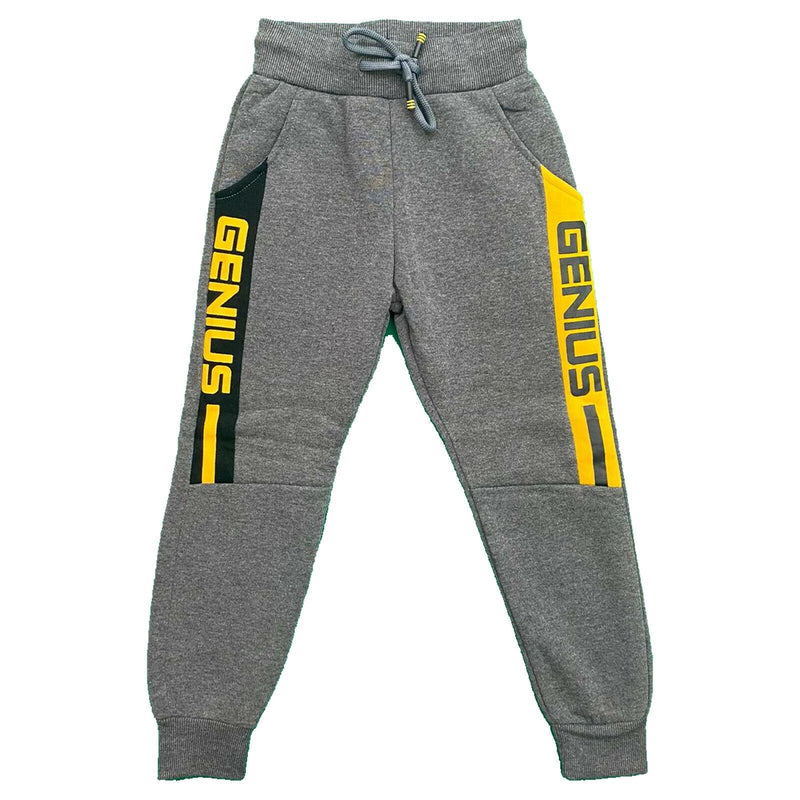 Boys Kids Panel Jogging Sports Warm Tracksuit Bottoms Fleece Winter Joggers.