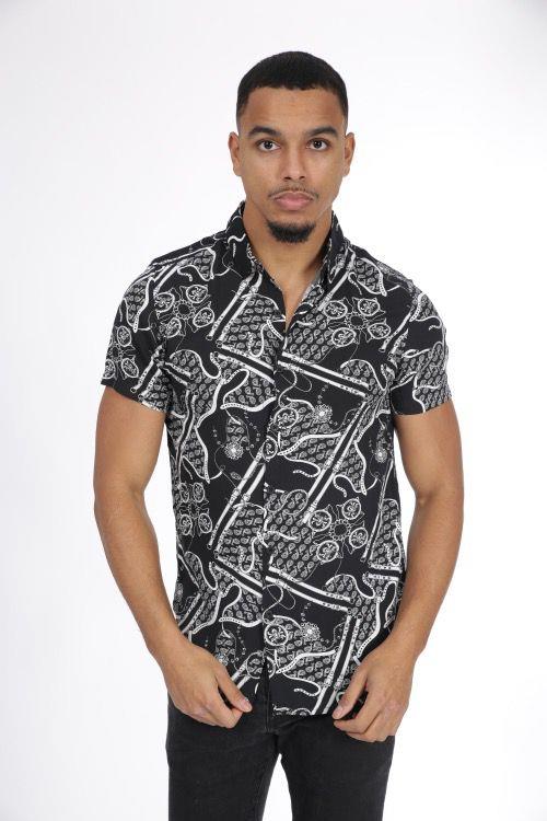 Mens Printed Shirt KD611