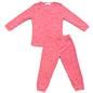 Girls Kids Pyjamas Long Sleeve Top Bottom Set Nightwear PJs Cuffed Fleece.