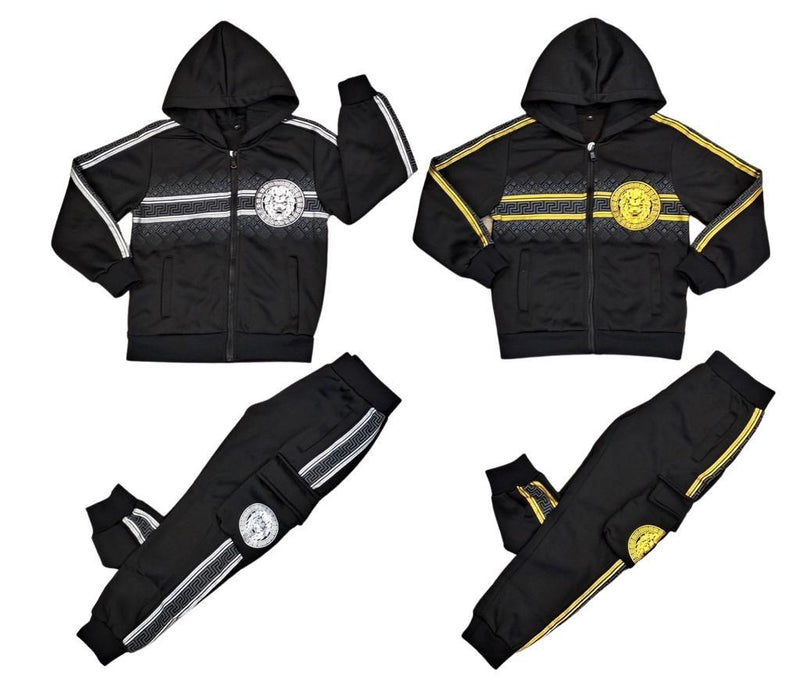 Boys Lion Print Tracksuit Combat K-793