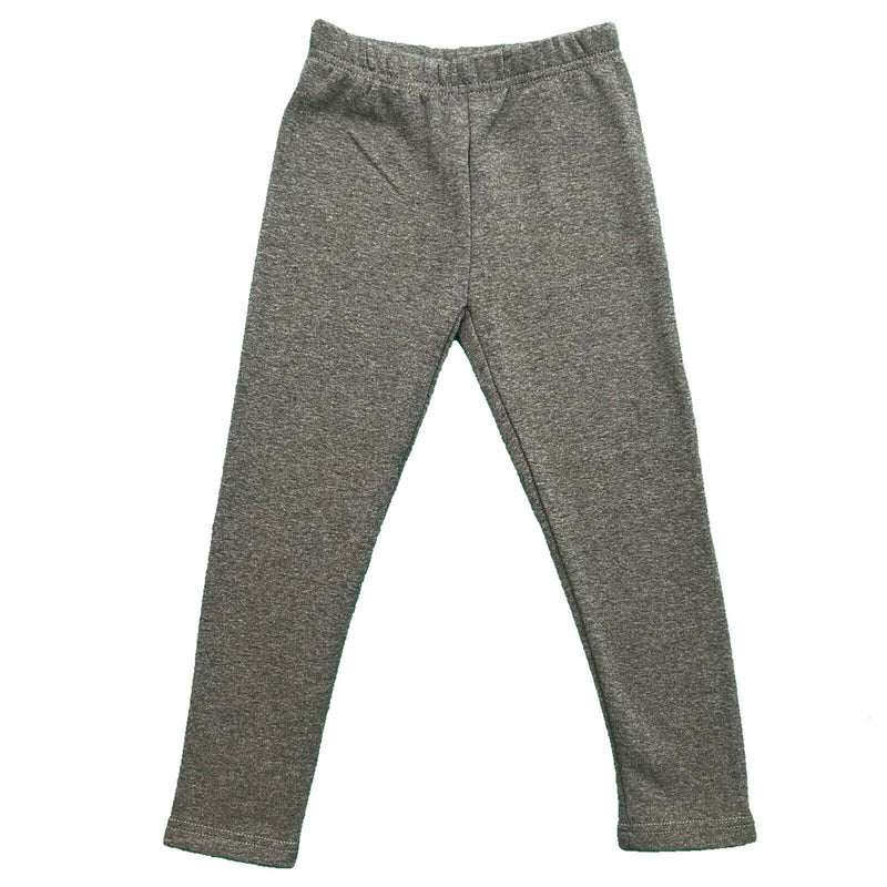 Girls Kids Leggings Thermal Cotton Plain School Warm Thick Winter Fleece.