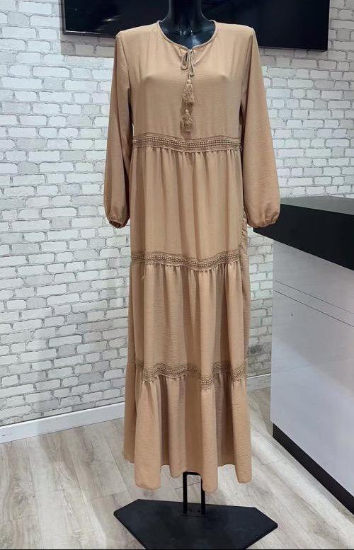 Ladies Layered Maxi Dress