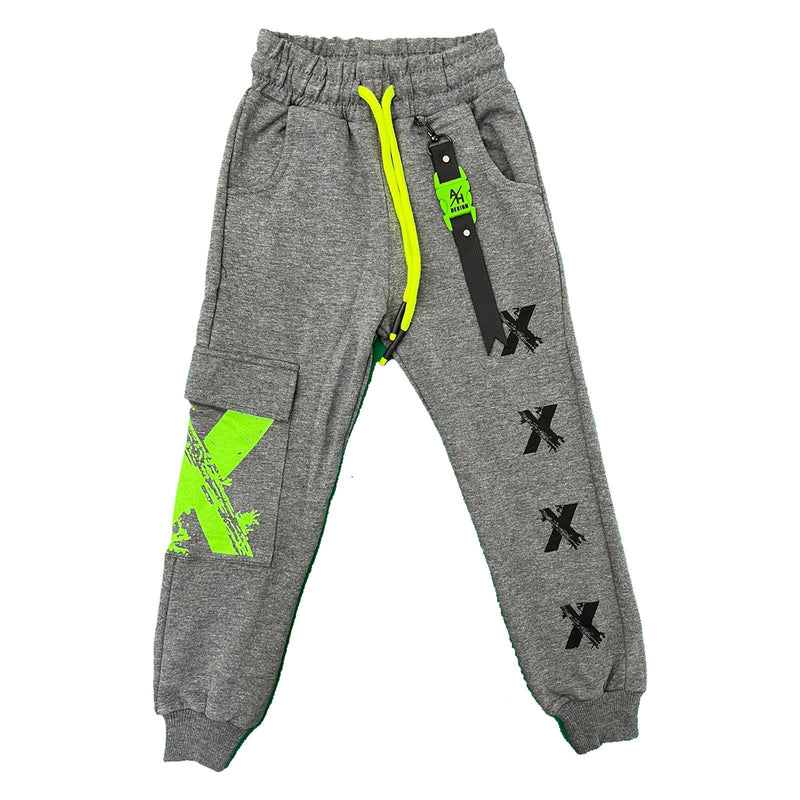 Boys Joggers Cargo Pocket Fashion Stretch Cotton Jogging Bottoms Tracksuit Kids