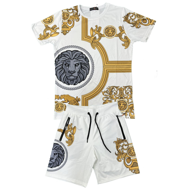 Mens Baroque Lion Print Outfit