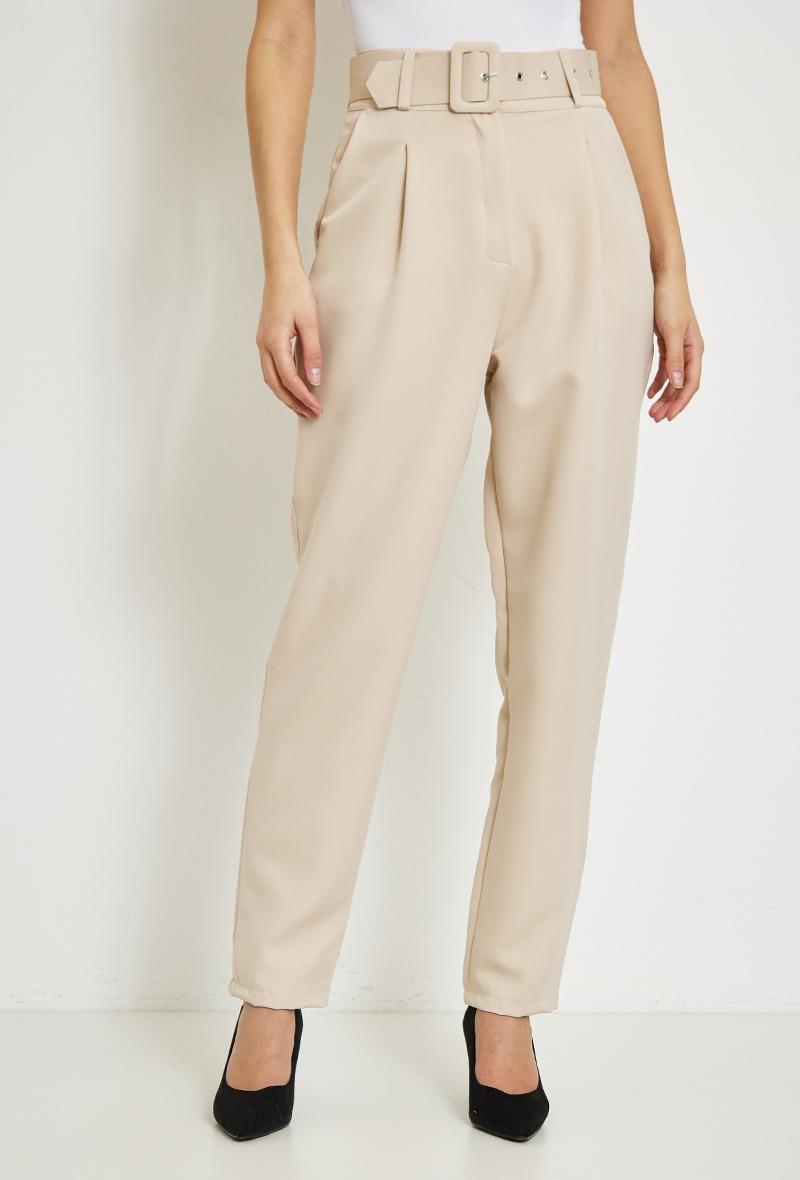 Ladies Belted Trousers