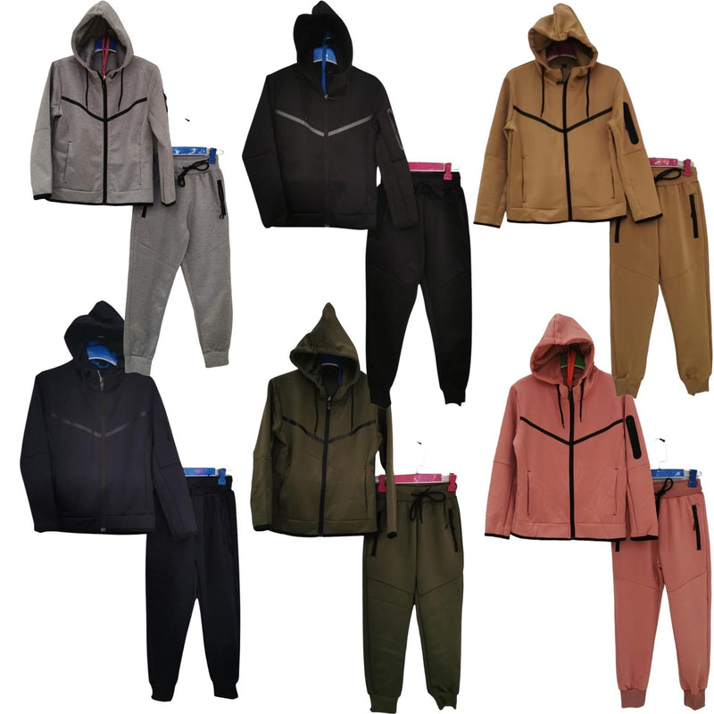 Kids And Adults Matching Tracksuit Slim Fit (FY-1069)