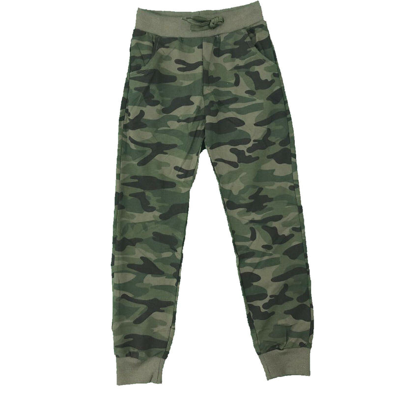 Boys Kids Camo Camouflage Jogging Sports Tracksuit Bottoms Joggers.