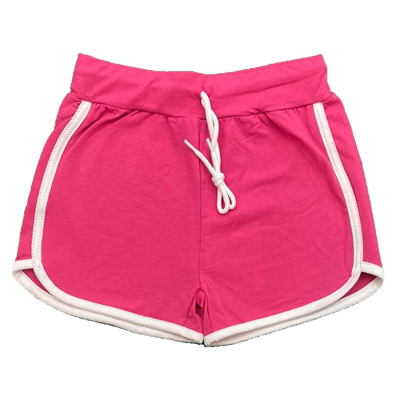 Girls Kids Plain Shorts Hot Pants Cotton Dance Gym Summer Holiday Sports School